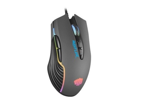 Mysz Fury Hustler 6400 DPI RGB gamingowa precyzyjna ergonomiczna