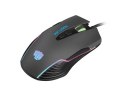 Mysz Fury Hustler 6400 DPI RGB gamingowa precyzyjna ergonomiczna