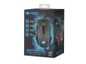 Mysz Fury Hustler 6400 DPI RGB gamingowa precyzyjna ergonomiczna