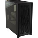 Obudowa Corsair 4000D Airflow TG czarna Mid Tower ATX wydajna