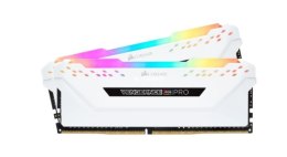Pamięć DDR4 Corsair Vengeance RGB 16GB 3200MHz biała CL16