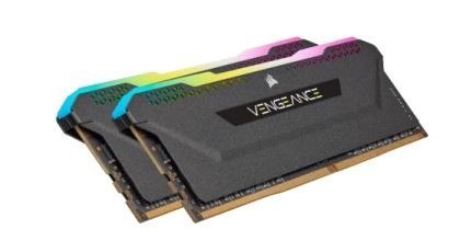 Pamięć DDR4 Corsair Vengeance RGB PRO SL 16GB 3200MHz czarna CL16