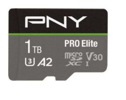 PNY Pamięć microSDXC 1TB Pro Elite UHS-I szybka pamięć 100MB/s
