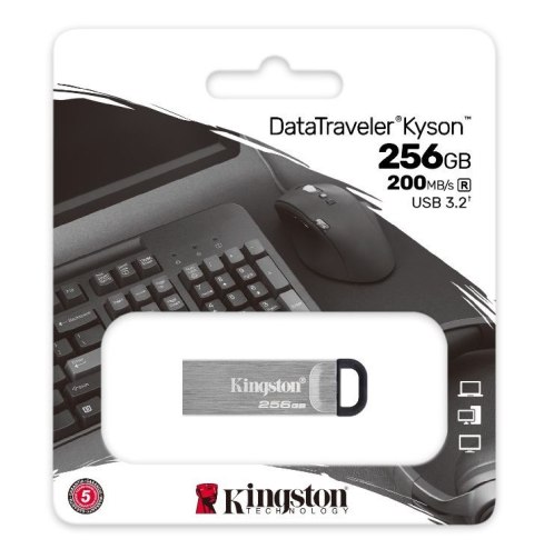 Pendrive Kingston DataTraveler Kyson 256GB USB 3.2 wydajny z szybkim odczytem
