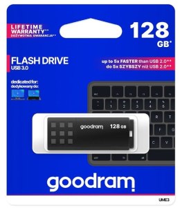 Pendrive GOODRAM UME3 128GB USB 3.0 czarny szybki i praktyczny