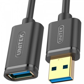 Przedłużacz USB 3.1 Gen 1 Unitek 3m AM-AF czarny