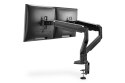 Ramię biurkowe Digitus podwójne do 2xLCD 32'' max. 18kg regulowane Ramię biurkowe Digitus podwójne do 2xLCD 32'' max. 18kg regulowane