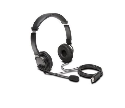Słuchawki Kensington USB Hi-Fi stereo z mikrofonem na pałąku