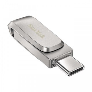 Dysk SanDisk Ultra Dual Drive Luxe 64GB USB 3.1 Typ C 150MBs metalowy