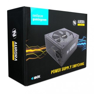 Zasilacz IBOX Aurora 500W 14 cm gaming BOX z zabezpieczeniami