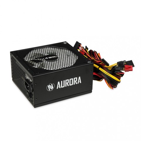 Zasilacz iBOX Aurora 600W 14 Fan gaming ATX mocny z zabezpieczeniami