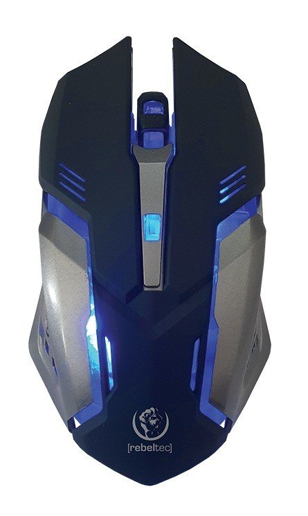 Zestaw dla graczy Rebeltec Sherman klawiatura mysz słuchawki podkładka