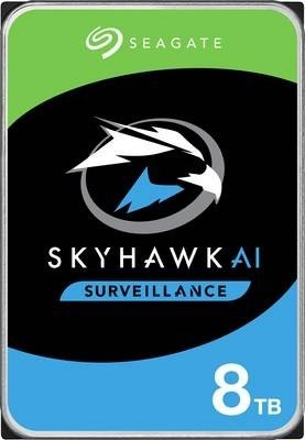 Dysk HDD Seagate SkyHawkAI 8TB 3,5'' 256MB do monitoringu AI wydajny