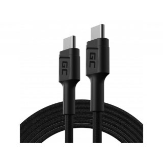 Kabel Green Cell GC PowerStream USB-C 120 cm szybkie ładowanie QC PD 60W