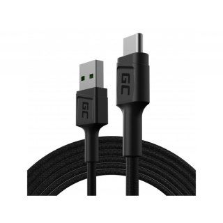 Kabel Green Cell PowerStream USB-C 120 cm QC 3.0 wytrzymały