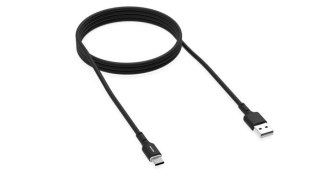 Kabel USB-A USB-C LED 1,2 m Krux uniwersalny z szybkim ładowaniem