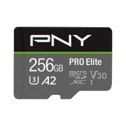 Karta pamięci PNY MicroSDXC 256GB U3 szybka 100MBs