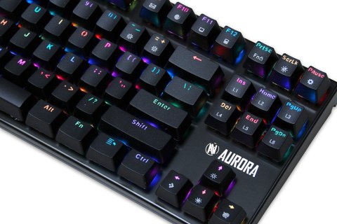 Klawiatura IBOX Aurora K2-R Gaming mechaniczna RGB z podświetleniem