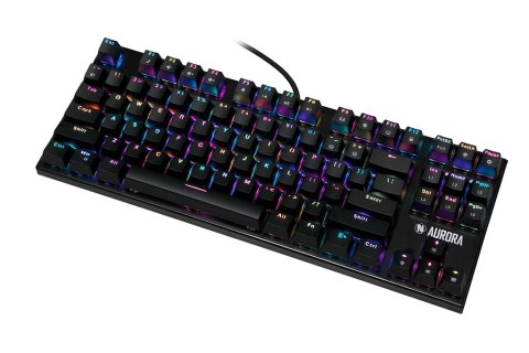 Klawiatura IBOX Aurora K2-R Gaming mechaniczna RGB z podświetleniem