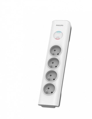 Listwa przepięciowa Philips SPN7040WA/60 4 gniazda 2m biała