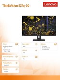 Monitor Lenovo ThinkVision E27q-20 27'' QHD matowy 350 cd/m2