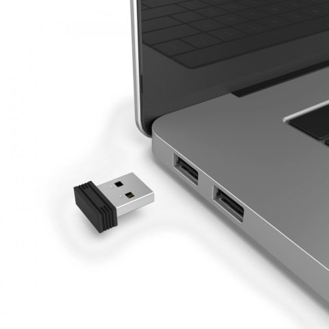 Mysz bezprzewodowa Hama MW-600 ergonomiczna z odbiornikami USB-C i USB-A