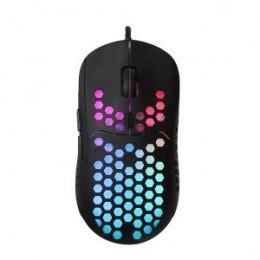 Mysz optyczna ART AM-99 6400DPI USB RGB ultralekka dla graczy