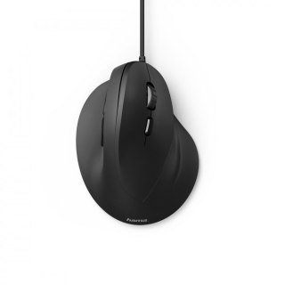 Mysz przewodowa Hama EMC-500 ergonomiczna czarna z regulacją DPI