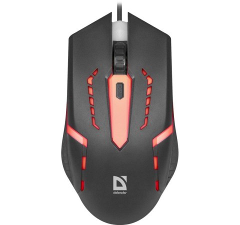 Mysz Defender HIT MB-601 przewodowa optyczna gamingowa LED 1200dpi