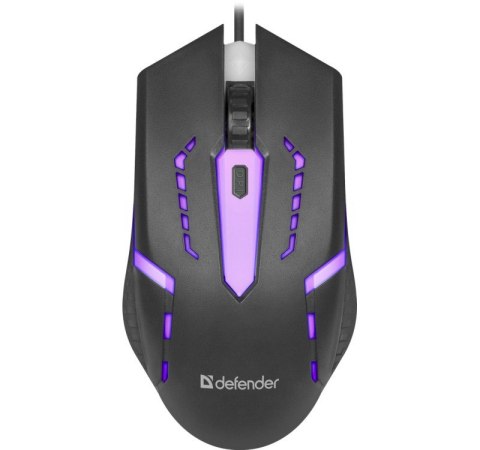 Mysz Defender HIT MB-601 przewodowa optyczna gamingowa LED 1200dpi