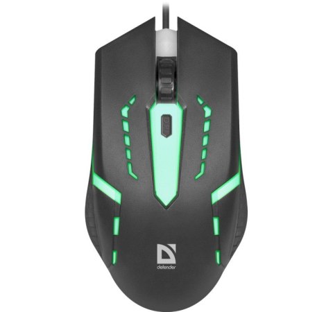 Mysz Defender HIT MB-601 przewodowa optyczna gamingowa LED 1200dpi