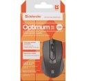 Mysz Defender OPTIMUM MB-270 przewodowa optyczna czarna do biura