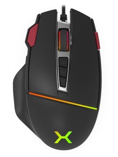 Mysz gamingowa Krux Fuze PRO optymalna z RGB 11 przycisków