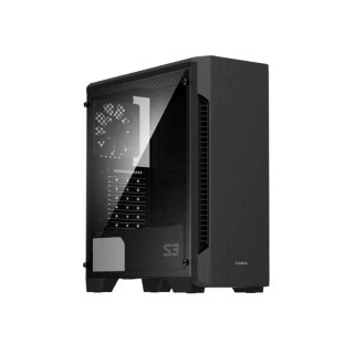Obudowa Zalman S3 TG ATX Mid Tower PC Case z 3 wentylatorami