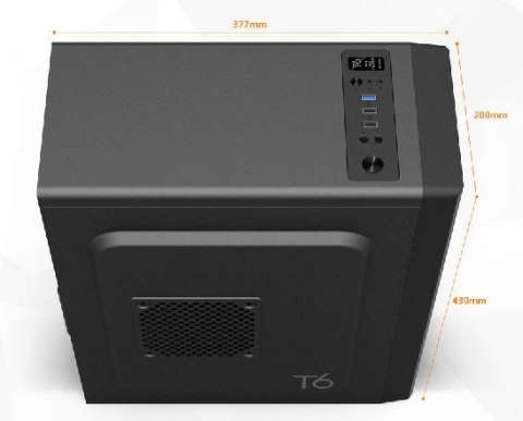 Obudowa Zalman T6 ATX Mid Tower komputerowa z wentylatorem 120mm