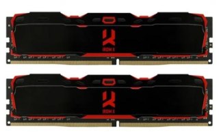 Pamięć GOODRAM DDR4 IRDM X 32GB 3200MHz 2x16GB czarna z radiatorem