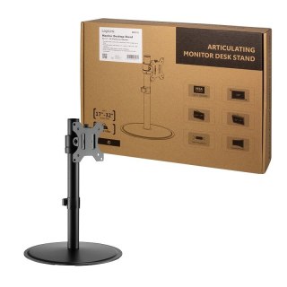 Podstawa monitora LogiLink 17-32 cali stalowa maks 8kg czarna