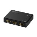 Przełącznik Switch LogiLink 3x1 HDMI 1080p z pilotem