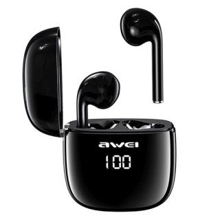 Słuchawki AWEI T28P Bluetooth 5.0 TWS wodoodporne z dotykowym panelem