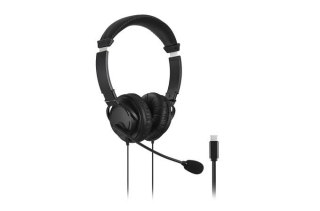 Słuchawki Kensington Hi-Fi USB-C z mikrofonem wygodne ze redukcją szumów