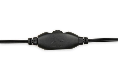 Słuchawki biurowe IBOX HPI W1MV lekkie z mikrofonem na pałąku