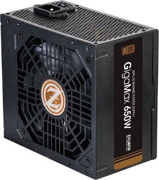 Zasilacz Zalman GigaMax 650W 80+ Bronze wydajny z wentylatorem 12cm