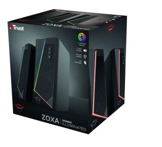 Głośniki komputerowe Trust GXT 609 ZOXA RGB elegancki zestaw stereo