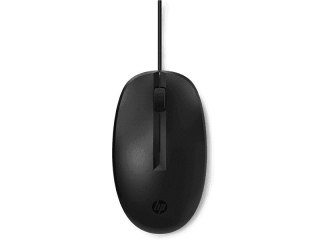 Mysz przewodowa HP 125 czarna optyczna biurowa 3 przyciski USB