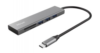 Czytnik Kart Trust Halyx Fast USB-C Hub szybki i kompaktowy