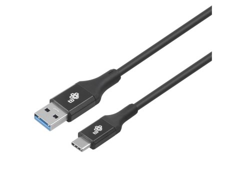 Kabel USB 3.0 USB C 2m PREMIUM czarny szybkie ładowanie TPE