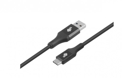 Kabel USB 3.0 USB C 2m PREMIUM czarny szybkie ładowanie TPE