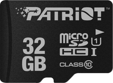Karta pamięci MicroSDHC 32GB Patriot szybka Class10 UHS I
