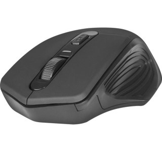 Mysz bezprzewodowa Defender DATUM MB-345 czarna optyczna 1600DPI biurowa