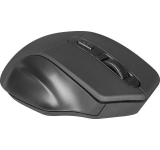 Mysz bezprzewodowa Defender DATUM MB-345 czarna optyczna 1600DPI biurowa